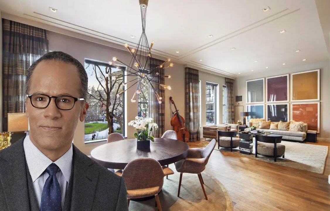 Lester Holt, who boasts a net worth of $35 million and an annual salary of $10 million, sold his Manhattan condo for $6.4 million in 2017 after purchasing it for $3.22 million in 2007.