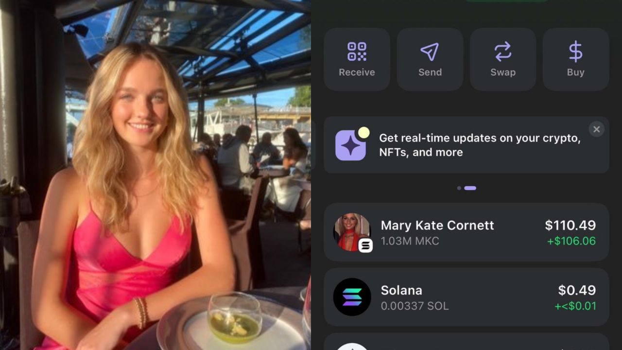 Mary Kate Cornett's viral scandal led to the creation of the MKC meme coin, a crypto token on the Solana blockchain, which saw a massive price surge of 654%, briefly reaching a $150,000 market cap.