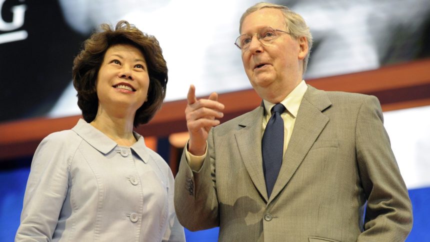 Mitch McConnell's Wife, Elaine Chao (Age 71): Married Life, Kids, Net Worth