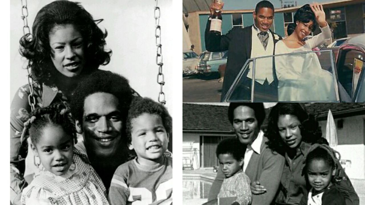 O.J. Simpson and Marguerite Whitley with Arnelle and Jason Simpson in the 1960s/70s.