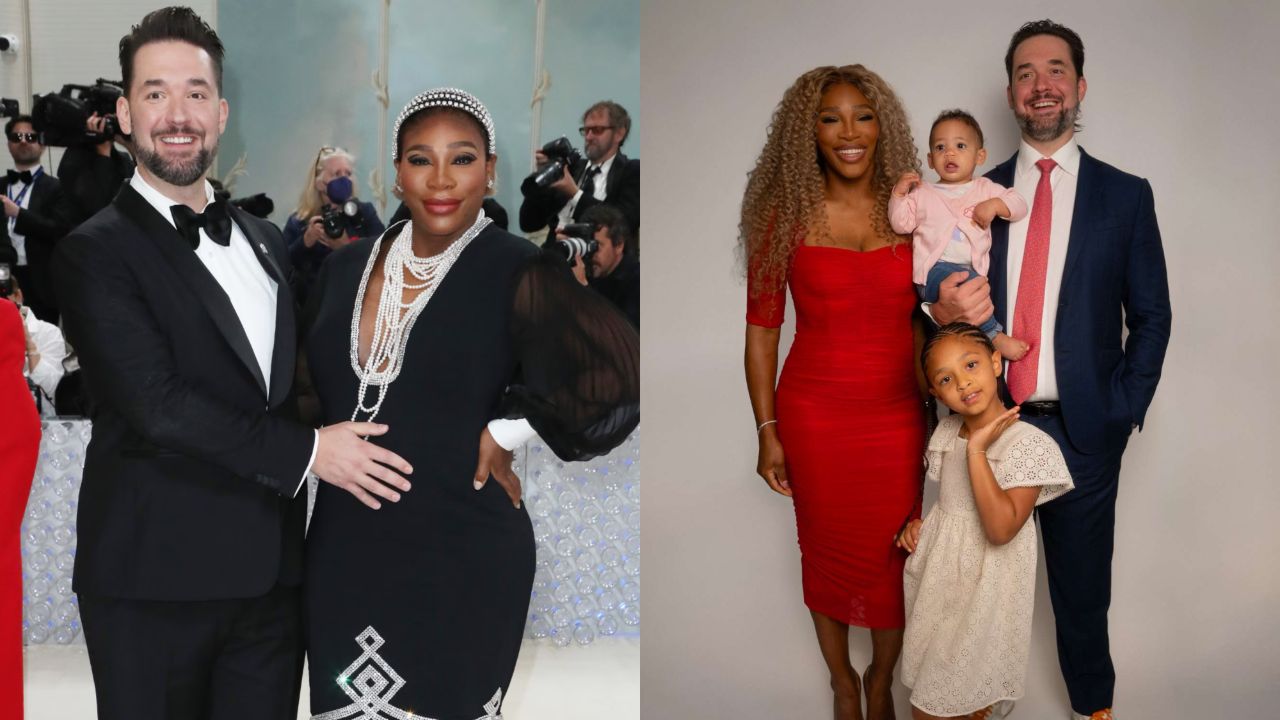 Serena Williams, married to her husband Alexis Ohanian, shares two kids—daughters Alexis Olympia Ohanian Jr. and Adira River Ohanian.