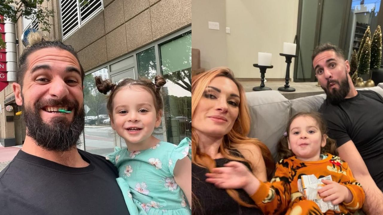 Seth Rollins and his wife, Becky Lynch, welcomed their daughter Roux in December 2020.