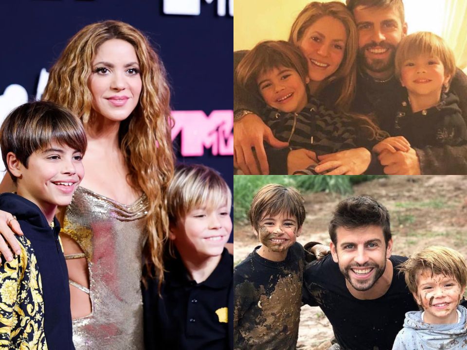 Shakira and Gerard Piqué shared two sons, Milan (born in 2013) and Sasha (2015).