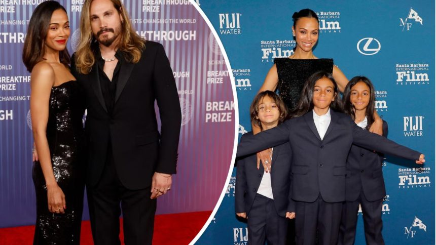 Zoe Saldana's Husband, Marco Perego, and 3 Kids: Married Life and Family