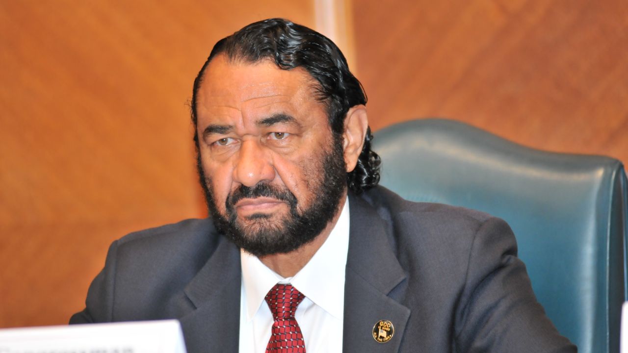 Rep. Al Green, Texas congressman, has a net worth of $10 million in 2025, mainly from his $174,000 salary.