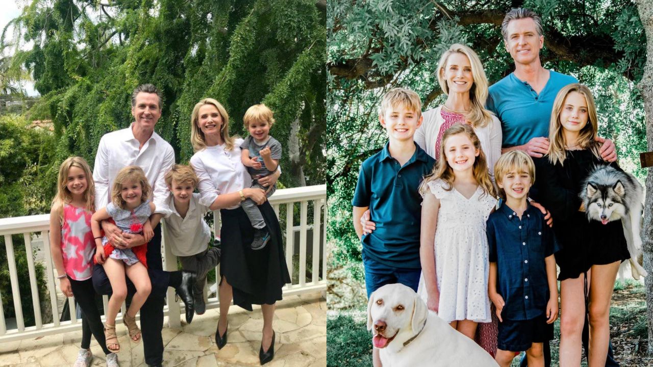 Gavin Newsom and Jennifer Siebel have four children: two daughters, Montana and Brooklynn, and two sons, Hunter and Dutch.