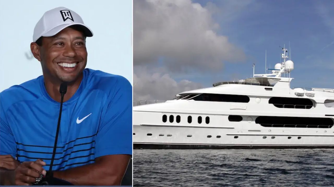 Tiger Woods owns a luxury yacht and a private jet. (Courtesy: Business Insider)