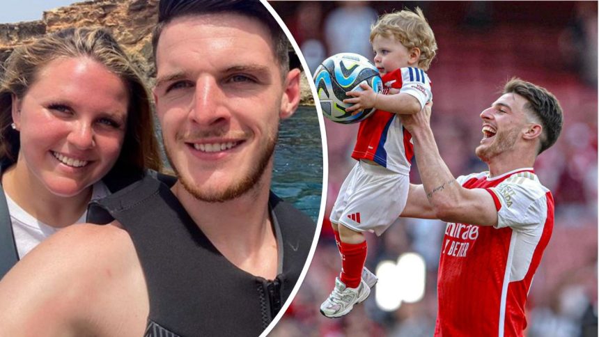 Declan Rice s Wife And Kids Is He Married To Girlfriend Lauren Fryer 
