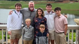 Chipper Jones' Wife Taylor Higgins and 6 Kids (Names & Ages)