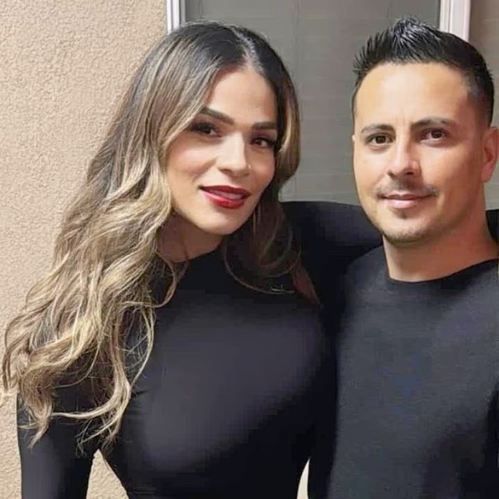 Gloria Zamora with her ex-husband, Tomas Alberto Tamayo Lizarraga.