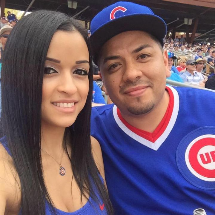 Cierra Ortega's mom and dad in 2016.