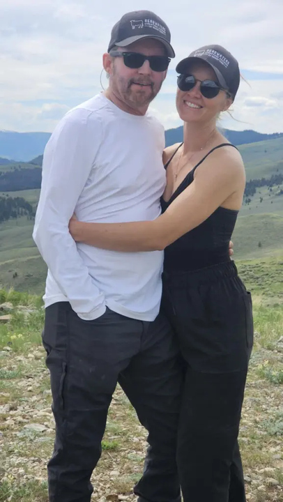 Brandon Blackstock with his girlfriend, Brittney Marie Jones.