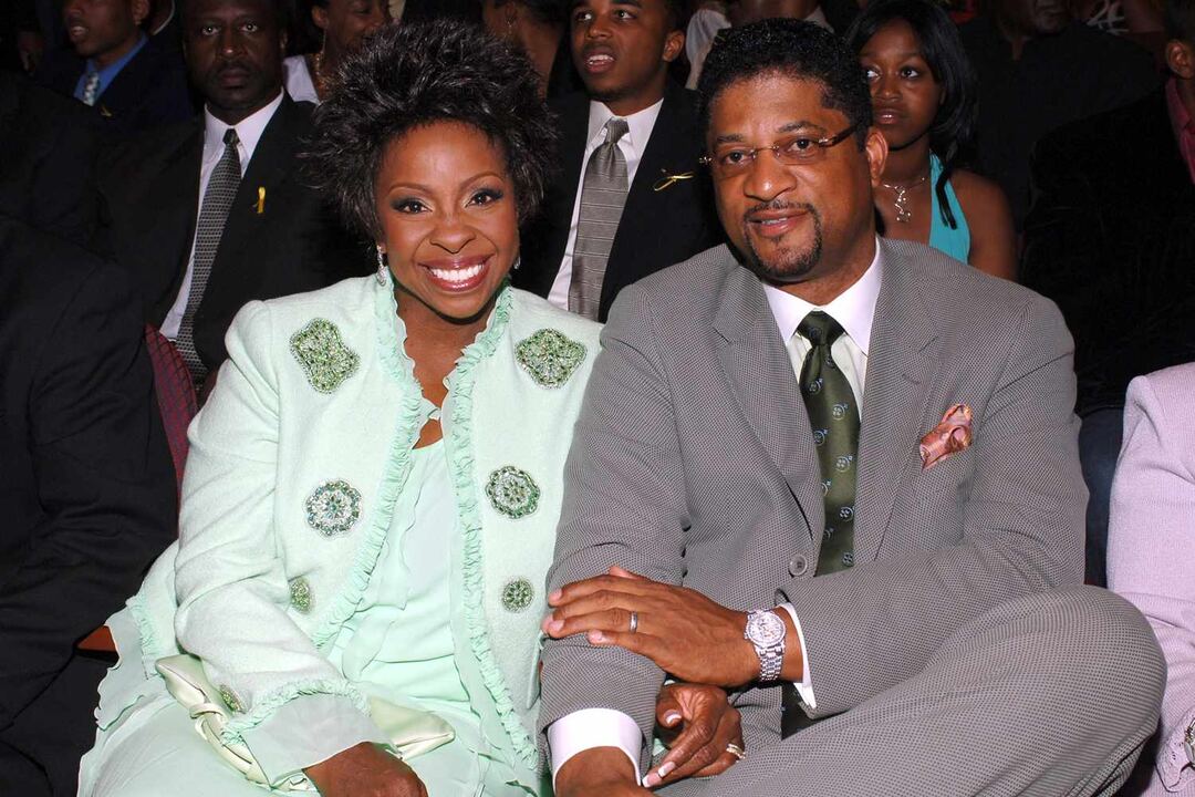 Gladys Knight with her husband, William McDowell.