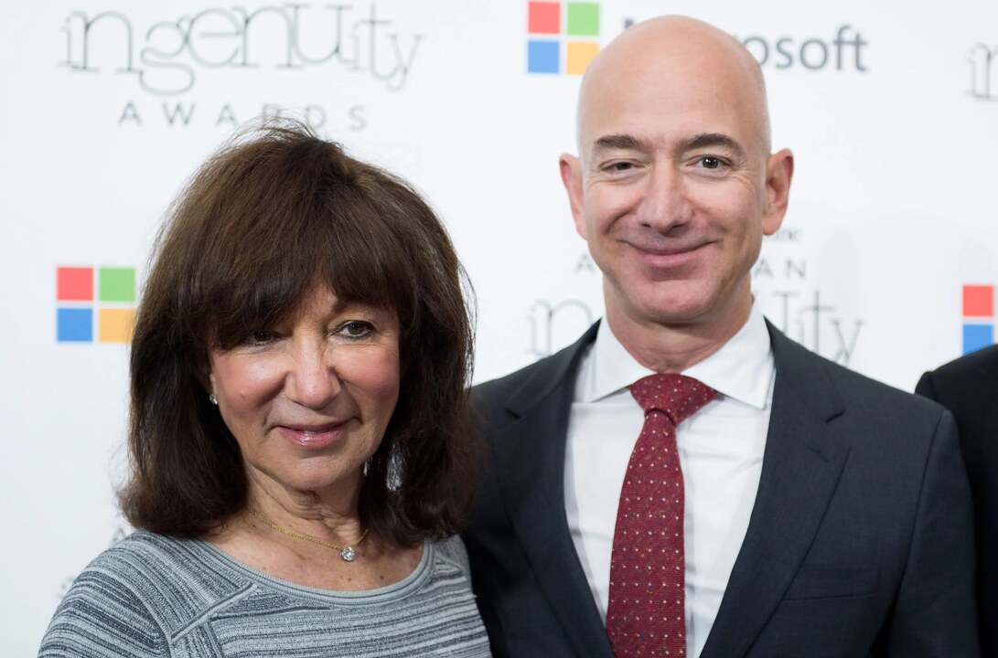 Jackie Bezos' net worth was $30 billion.