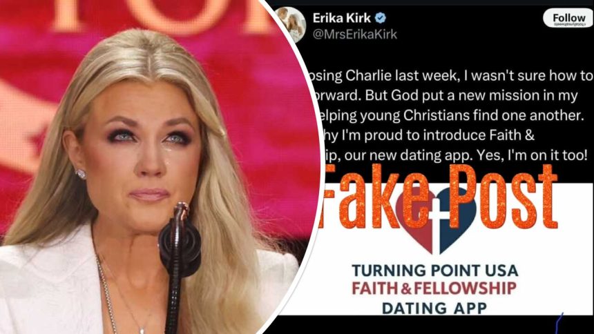 Dating App: Erika Kirk's Turning Point Faith and Fellowship?