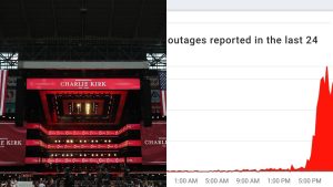 Grindr Crashes at Charlie Kirk Memorial: Arizona Outage