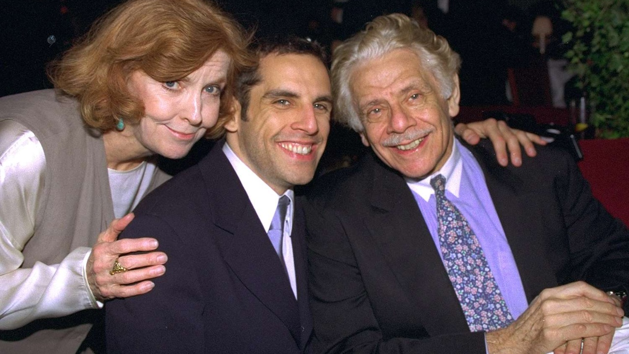 Ben Stiller with his parents.