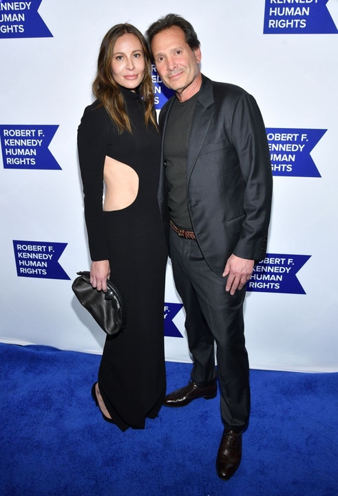 Dan Schulman with his wife, Summerly Schulman.