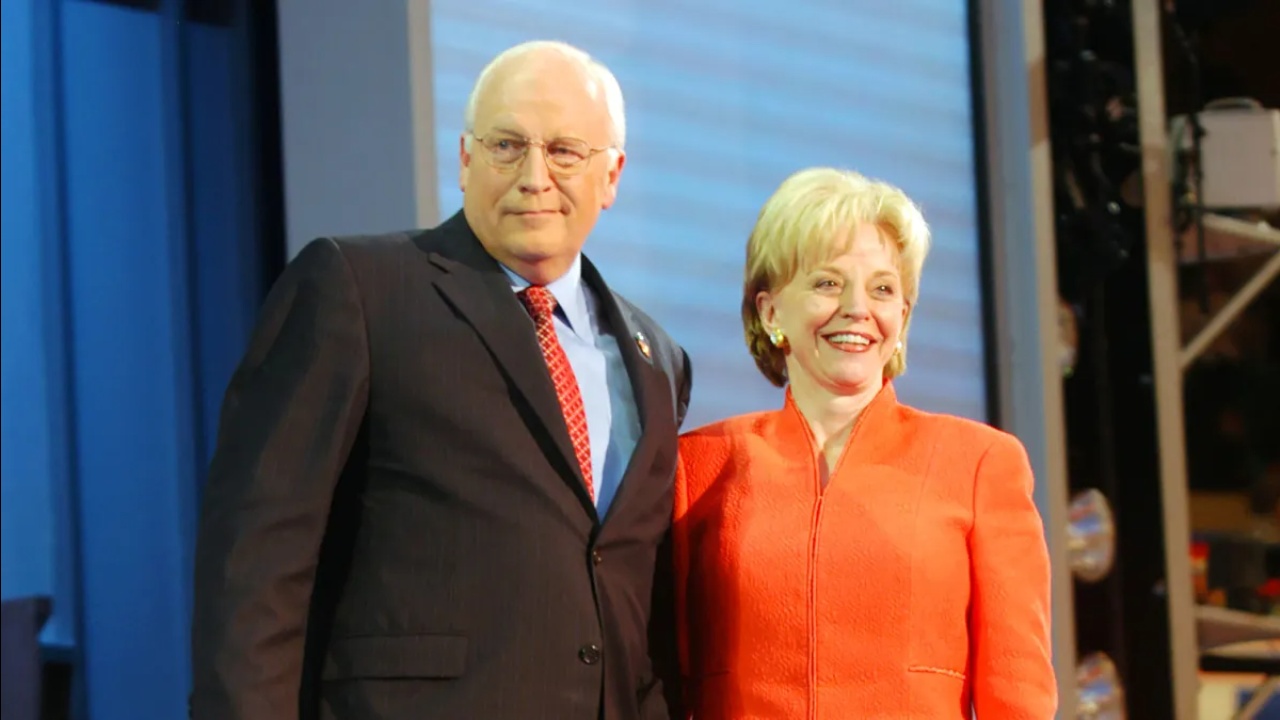 Dick Cheney with his wife, Lynne Cheney.