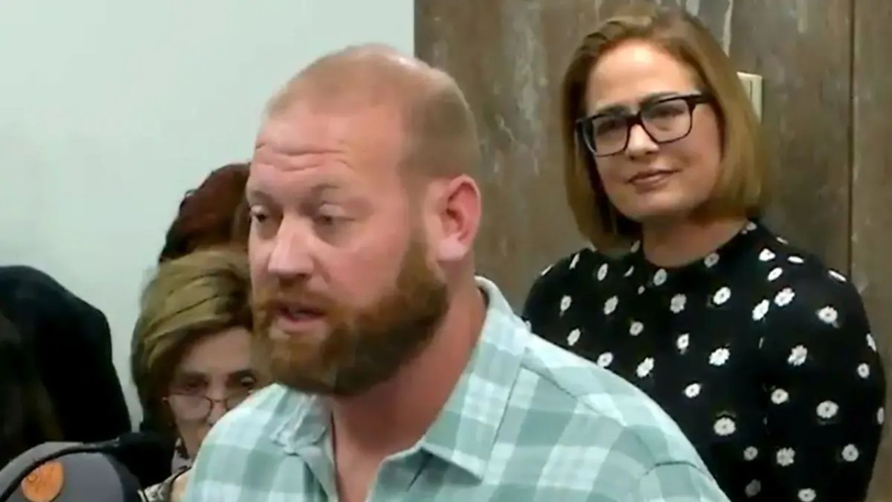 Kyrsten Sinema's ex-bodyguard. (Courtesy: New York Post)