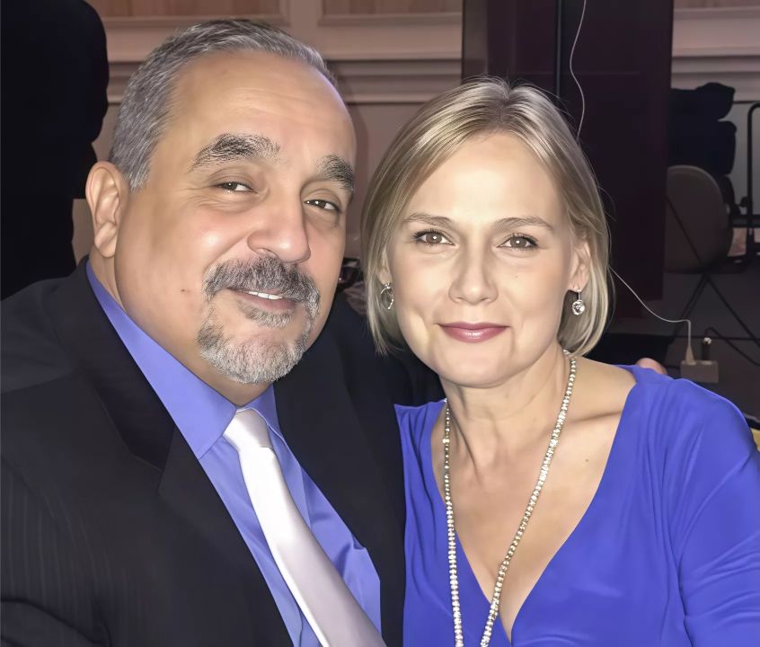 Willie Colón with his wife, Julia Colón.