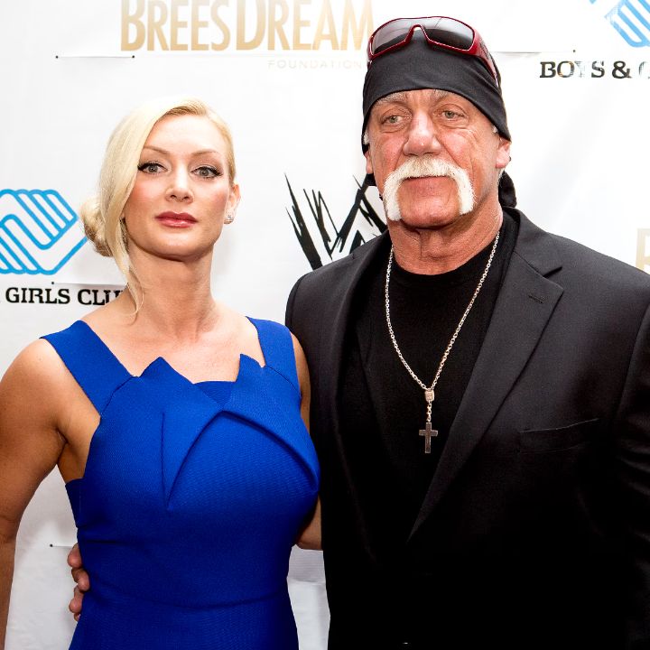 Hulk Hogan with his second wife, Jennifer McDaniel.