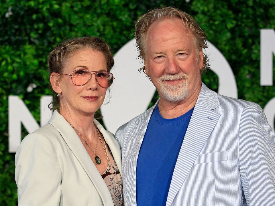 Melissa Gilbert with her husband, Timothy Busfield.