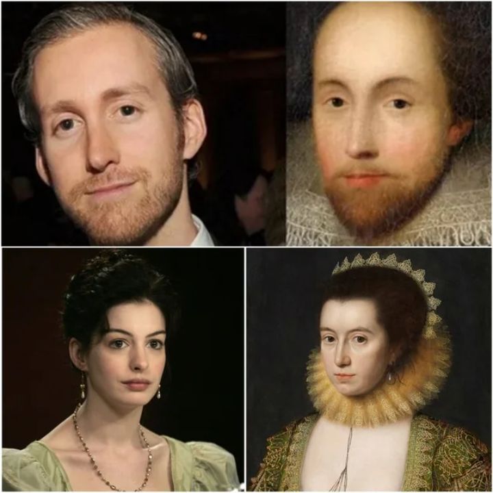 Anne Hathaway and Shakespeare.