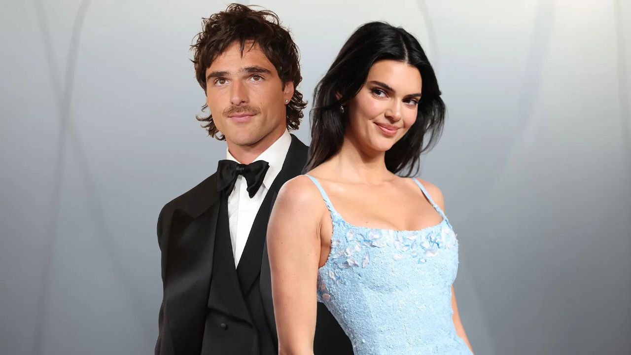 Jacob Elordi with his rumored girlfriend, Kendall Jenner, in 2026.