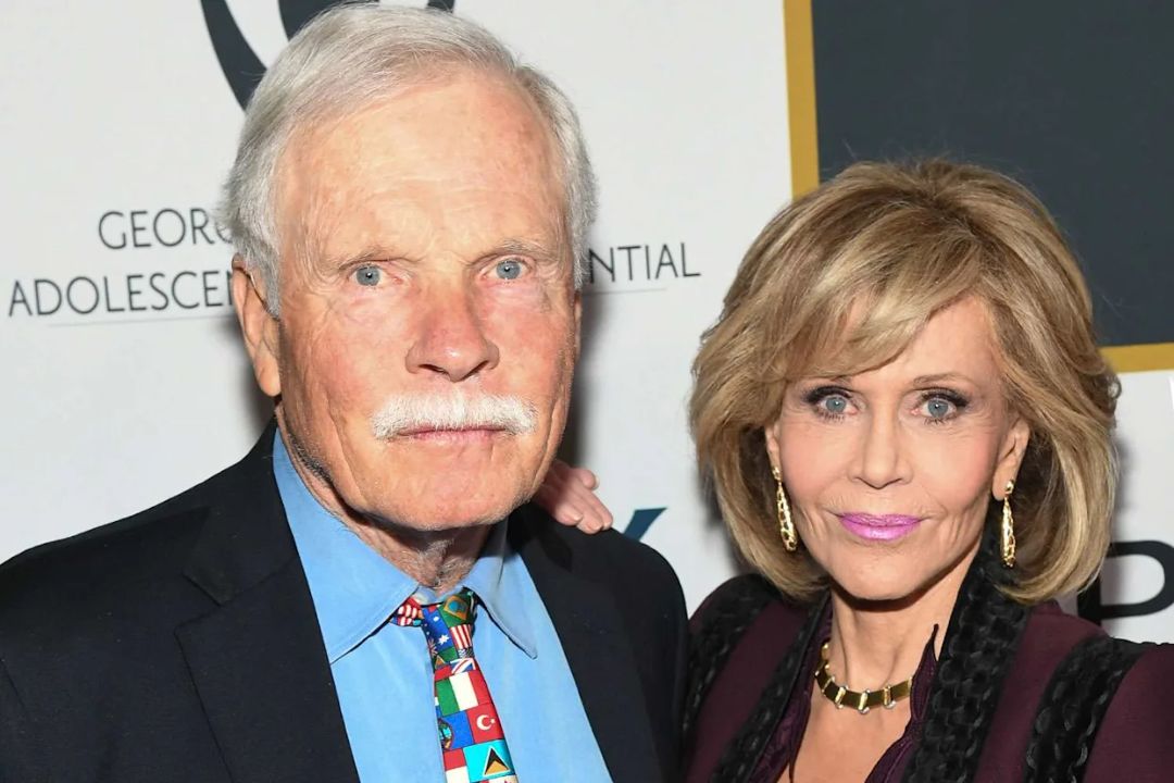 Jane Fonda and Ted Turner.