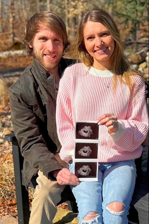 Jesse Ridgway with his wife, Ashley Ridgway.