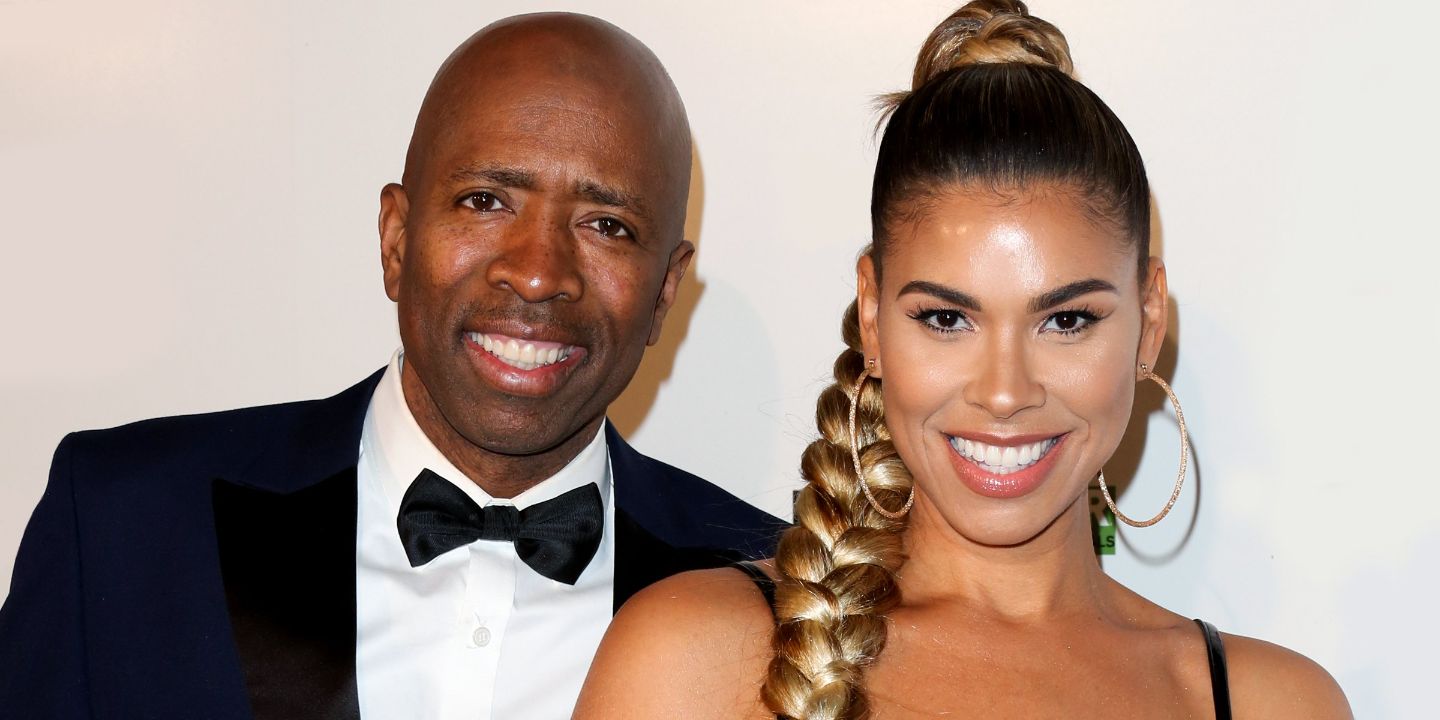 Kenny Smith with his ex-wife, Gwendolyn Osborne.