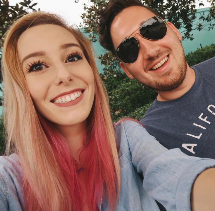 MeganPlays with her ex-husband, Zach Letter.